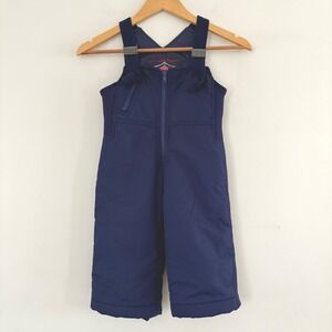 Rugged Bear Snow Bibs Overalls‎ Size 2 Kids Blue Winter Padded Ski Pants